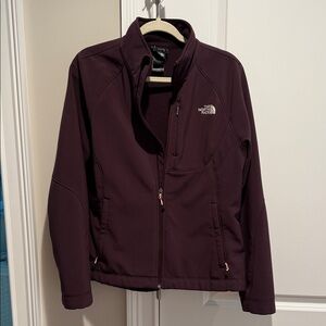 The North Face Dark Purple Softshell Jacket